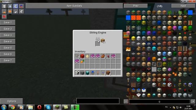 Как в игре майнкрафте построить дробилку с модом BuildCraft смотреть онлайн