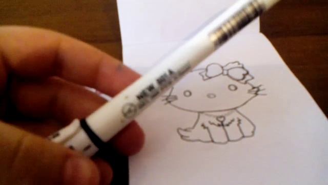 Как нарисовать "Hello Kitty" смотреть онлайн
