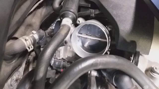 Проверка адаптации дроссельной заслонки ауди А6 С7 3 0 TFSI смотреть онлайн