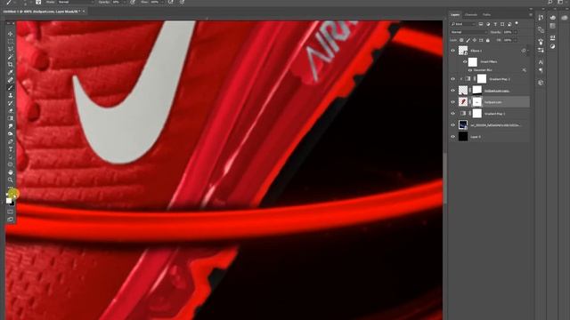 How To Design Shoes Banner For Social Media In Photoshop