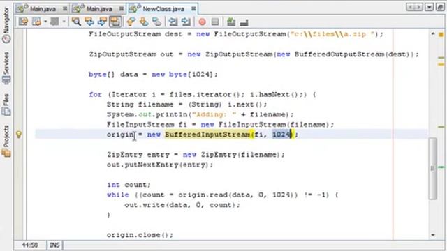 Compression and Decompression آموزش جاوا смотреть онлайн