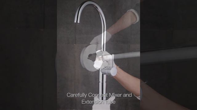 Nero Floor Standing Bath Mixer Installation Vedio