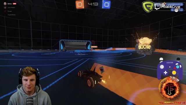 ROCKET LEAGUE BUT IT'S TRON | Rocket League Tron Workshop Map смотреть онлайн