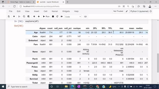 Automated Exploratory Data Analysis in Python | QuickDA Module|Data Analysis| Machine Learning|Hind смотреть онлайн