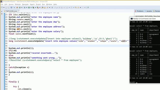 Jdbc | Sql Jdbc | Why Jdbc | Database Connectivity | Java Tutorial In Hindi -29 смотреть онлайн