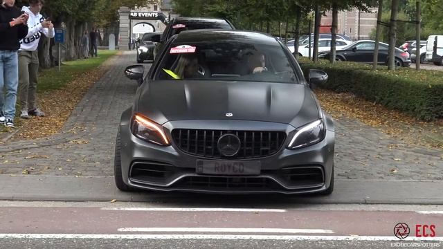 RENNtech Mercedes C63 S AMG Coupe - LOUD Revs & Accelerations ! смотреть онлайн