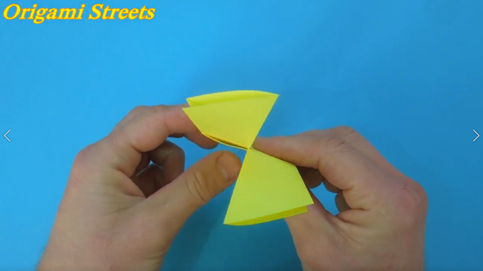 Оригами вертушка из бумаги.mp4 смотреть онлайн