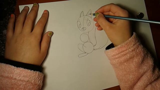Как нарисовать белку. смотреть онлайн