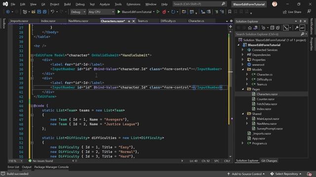 .NET 6 Blazor ? EditForm with ALL Components & Validation смотреть онлайн