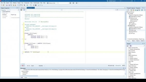 C++ Builder - Exporting DLL Classes