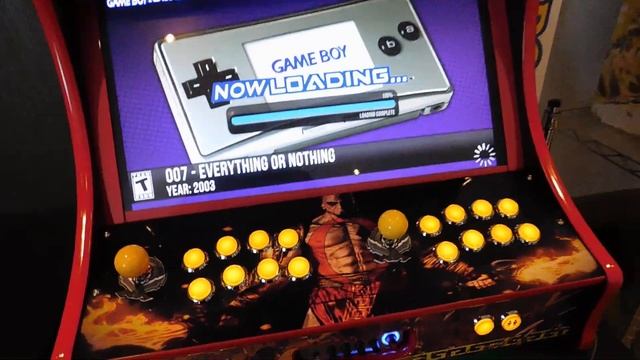 8TB Hyperspin Arcade Preview (GOW Arcade Cabinet) смотреть онлайн