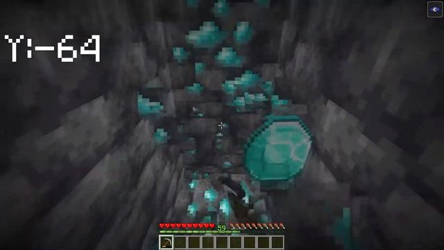 ⛏ Где копать Руды в Майнкрафте 1.18+ ⛏ Гайд по добычи руды смотреть онлайн