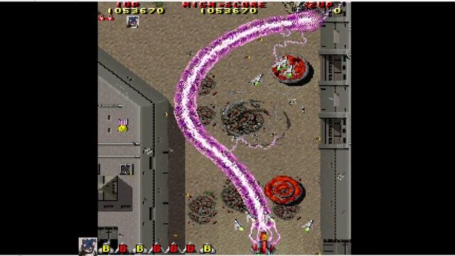 Raiden Project Raiden 2 No Miss No Bomb Gamethrough Tool Assist Gameplay