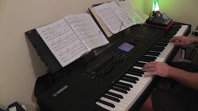 Yamaha MOTIF XF8 live demo performance смотреть онлайн