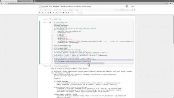 XYZ Analysis | Tutorial | AIO on GitHub
