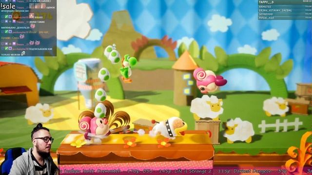 Yoshi's Crafted World l Заряд бесконечной милоты! смотреть онлайн