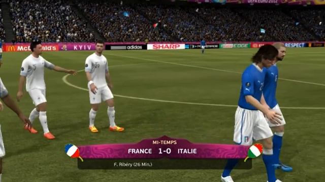 UEFA EURO 2012 - France Vs Italie - Quart De Final [FIFA 12]