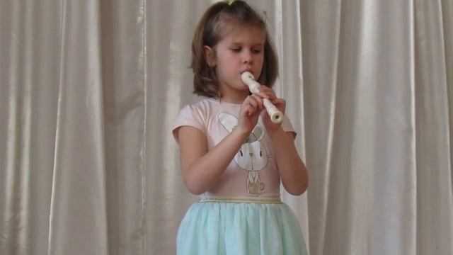 Yesterday на блокфлейте. Исполняет Трофимук София смотреть онлайн