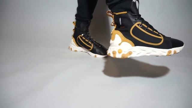 Nike React Ianga The 10th AV5555-001 on feet смотреть онлайн