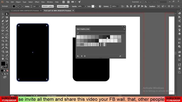 Graphic Design live class part -#3 | Batch - #6 - adobe illustrator cc bangle tutorial part -3 смотреть онлайн