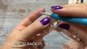 СВИТЕР КРЮЧКОМ ЭНТЕРЛАК / Часть 1: КОКЕТКА и РОСТОК