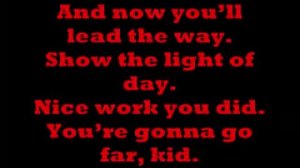 The Offspring   You're Gonna Go Far, Kid Lyrics