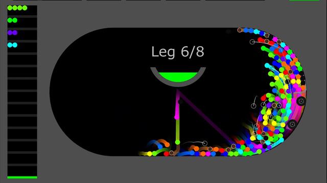 The Gear 18 Eliminations Marble Race ASRM in Algodoo смотреть онлайн