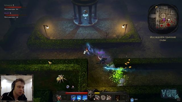 Victor Vran - Прохождение. Хардкор. Часть 2: Царский сад. Лабиринт. Гроссмейстер. Аргус Ужасный смотреть онлайн