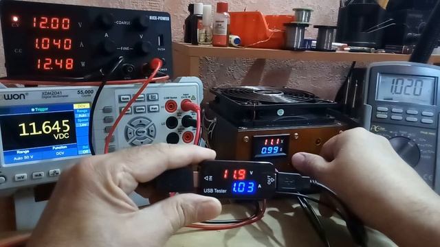 USB тестер с калибровкой смотреть онлайн