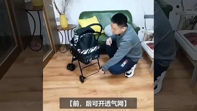 Самая легкая прогулочная колска для домашних питомцев от проекта «СмартВеломама» смотреть онлайн