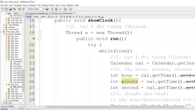 2 CÁCH HIỆN THỊ ĐỒNG HỒ TRONG ASSIGNMENT JAVA2 смотреть онлайн