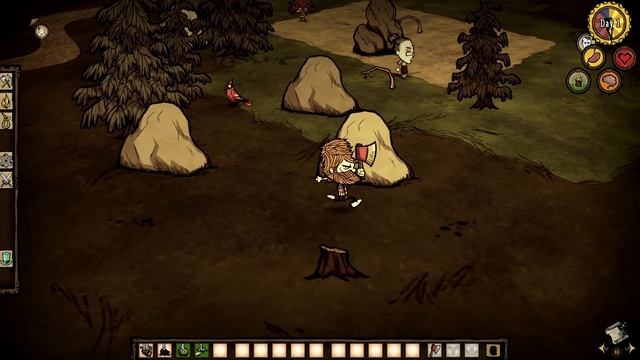 Who's the MYSTERIOUS SHADOW? Don't Starve Together! смотреть онлайн