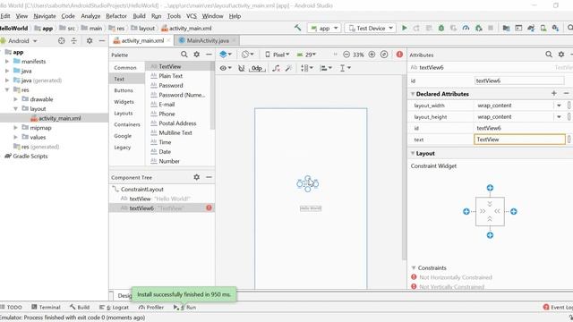 Android Layouts: Views and View Groups (constraint layout) смотреть онлайн