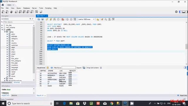 Uses of LAG and LEAD Functions in MySql Explain in Hindi смотреть онлайн