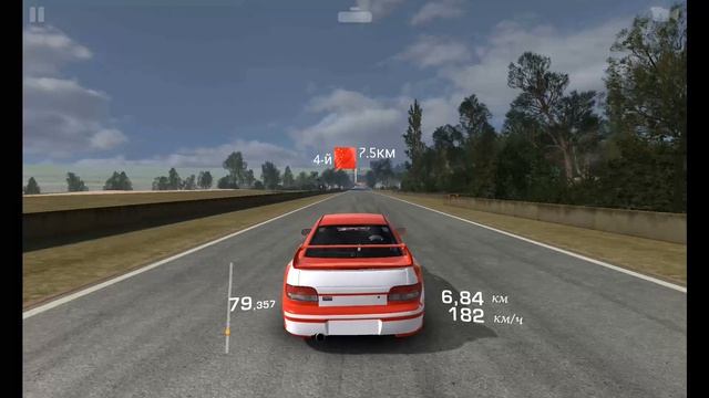 Subaru Impreza 22B-STI Version трасса гонка на выживание смотреть онлайн