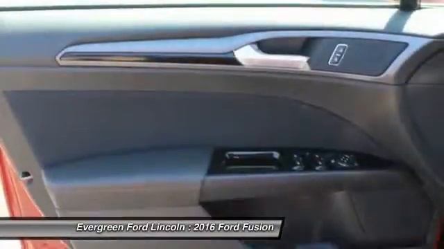 2016 Ford Fusion Issaquah WA 16-0644