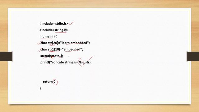 strcat in c programming | string library function || Concatenating Two Strings in C смотреть онлайн