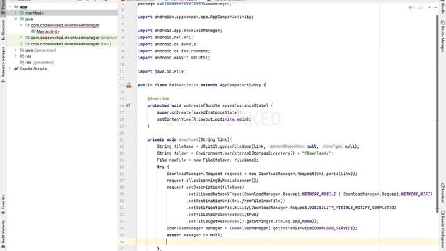 [ANDROID] Download Manager | CodeWorked смотреть онлайн