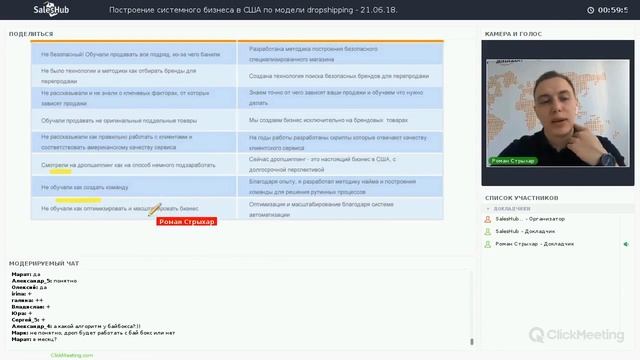 Построение системного бизнеса в США по модели dropshipping - 21.06.18. смотреть онлайн
