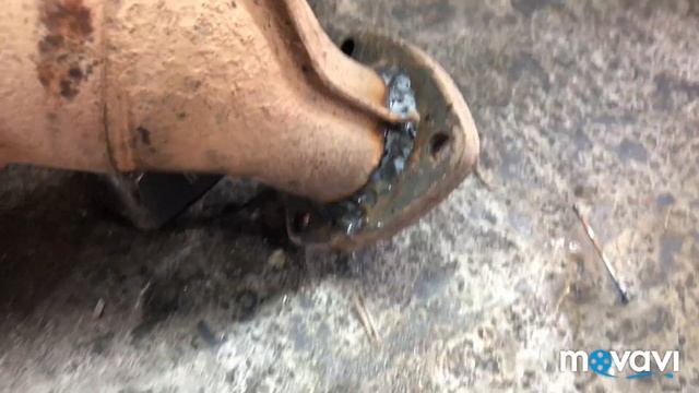 Ремонт выпускного коллектора или катколлектора, сварка полуавтоматом, неон пдг 201 смотреть онлайн