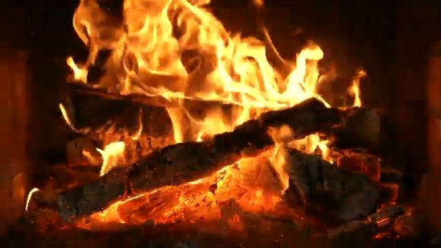 ? Christmas Fireplace 4K (12 HOURS). Fireplace (NO Music). Fireplace with Burning Logs & Fire Sound смотреть онлайн