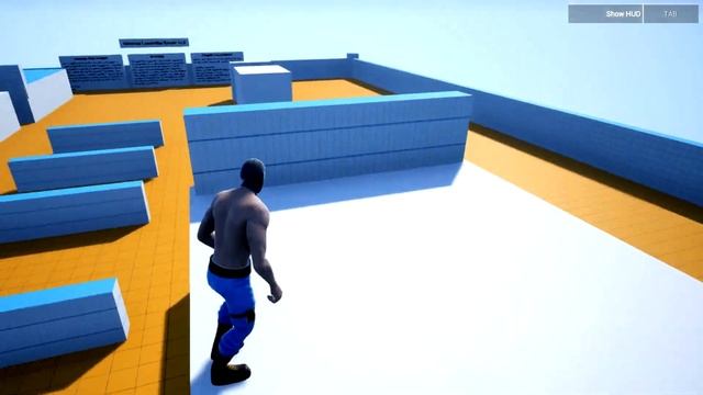 Unreal Engine 4 Parkour System Flow Test смотреть онлайн