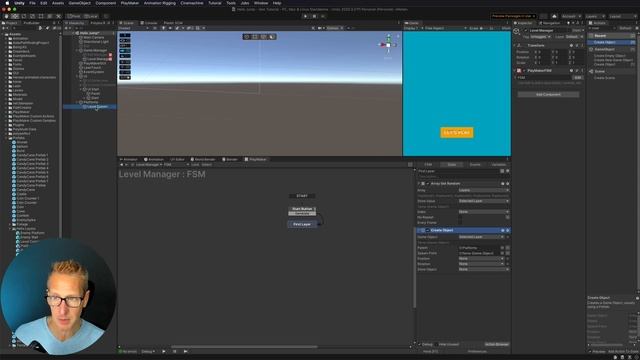 Unity 3D Playmaker Creating Helix Jump - Level Generation смотреть онлайн