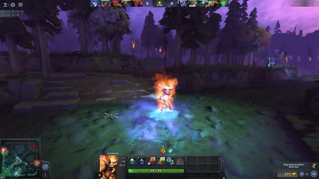 Bugged Unusual Courier - Speed Demon | Dota 2 смотреть онлайн