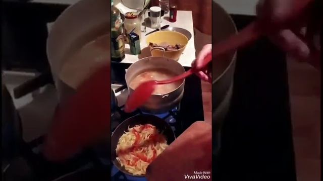 Суп с индейки.