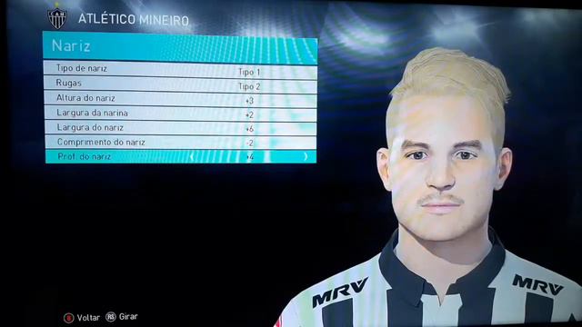 Roger Guedes Atlético MG PES 18 Face Realista смотреть онлайн