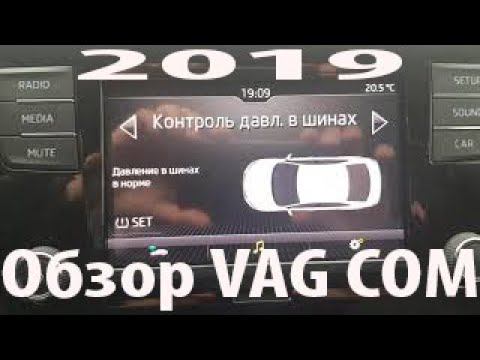 Обзор, VCDS, VAG COM, Skoda Rapid 2019-2020