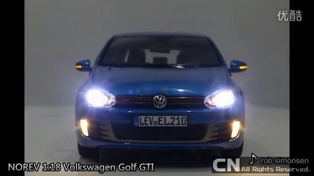 Volkswagen Golf GTI 【Norev 1/18 Full lighting 】 смотреть онлайн