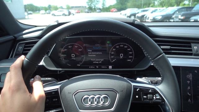 Audi e-tron Acceleration / Launch in REVERSE (POV) смотреть онлайн