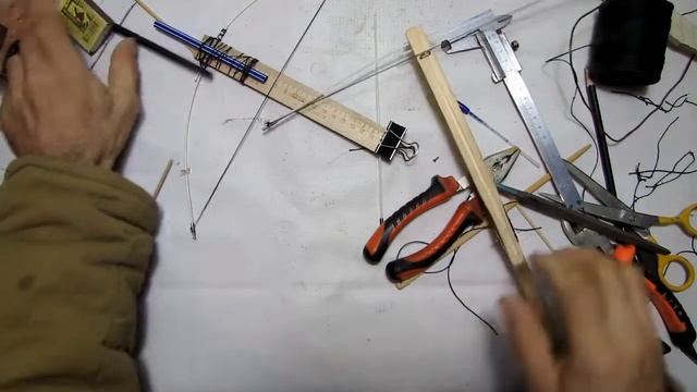 арбалет со школьными карандашами поделка для разработки мышления смотреть онлайн